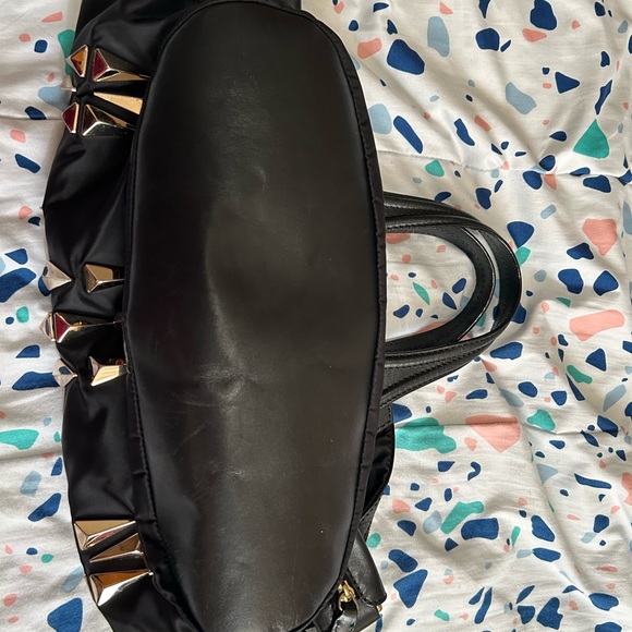 Givenchy Nightingale Studded Nylon and Leather Medium Bag - Picture 7 of 11